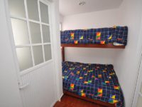 Bunk double and single bed